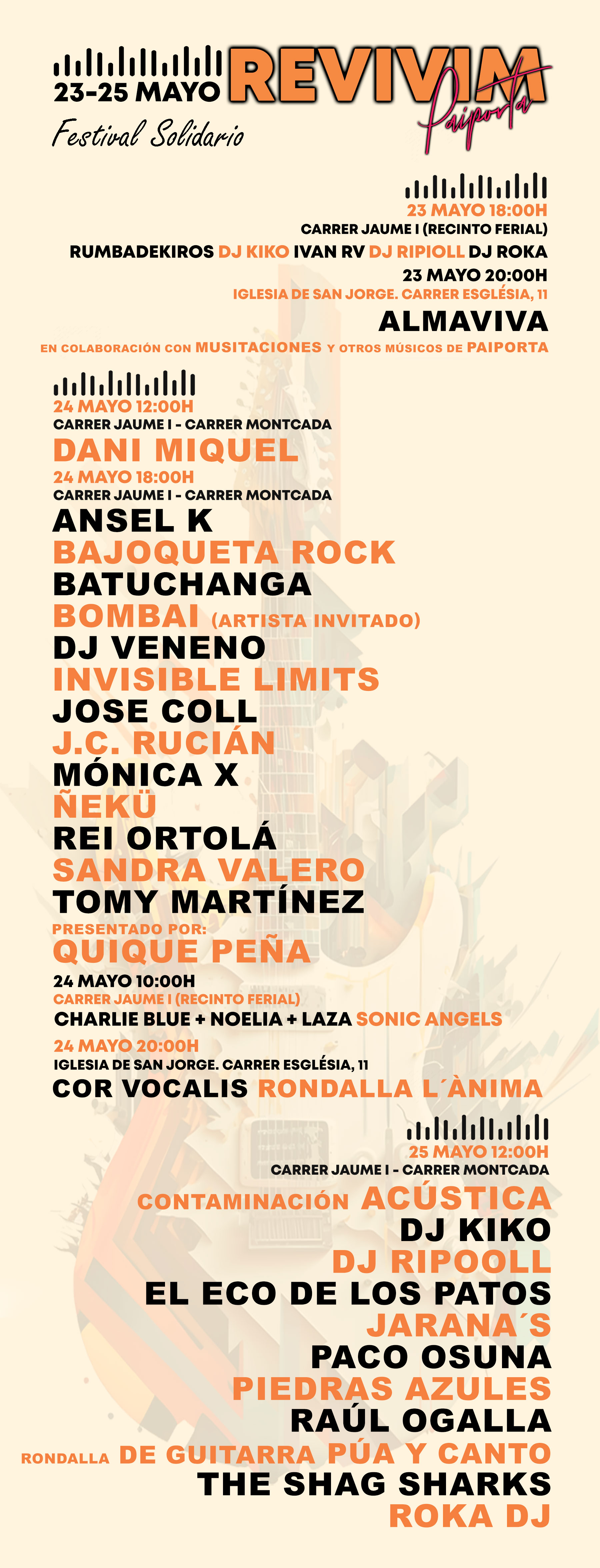 REVIVIM Paiporta Festival Poster